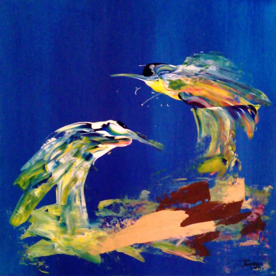 Jay Gonzales Two Birds